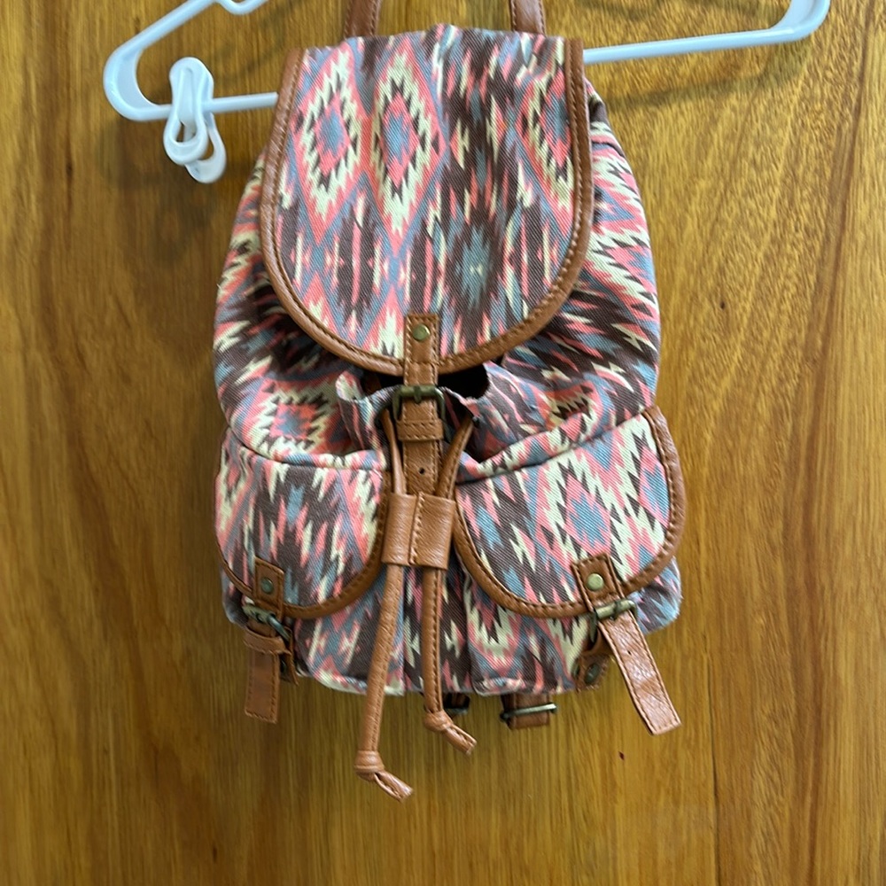 Colorful little backpack.